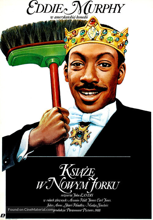 Coming To America - Polish Movie Poster