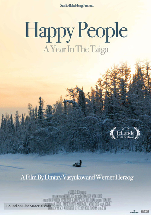 Happy People: A Year in the Taiga - Canadian Movie Poster