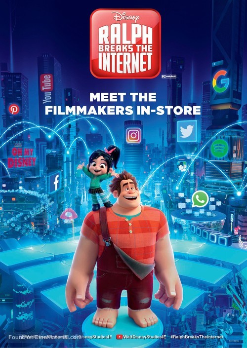 Ralph Breaks the Internet - Irish Movie Poster