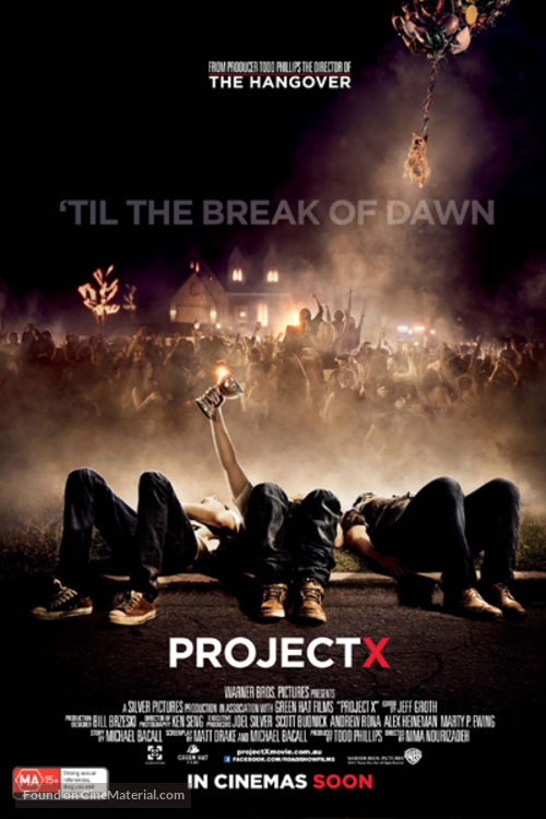 Project X - Australian Movie Poster