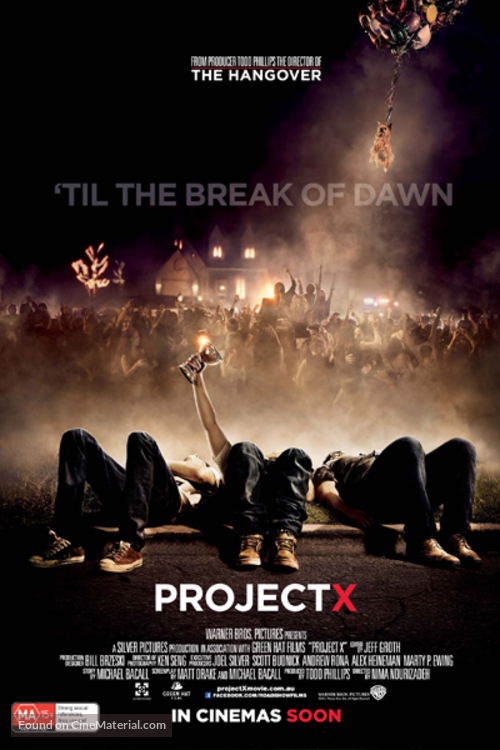 Project X - Australian Movie Poster