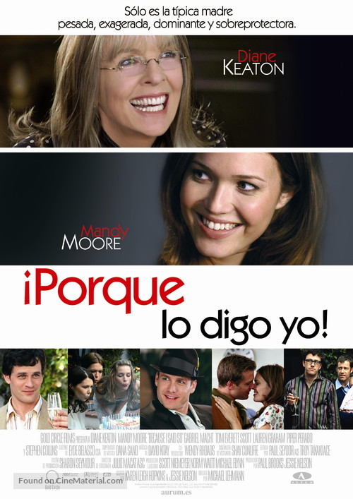 Because I Said So - Spanish Movie Poster