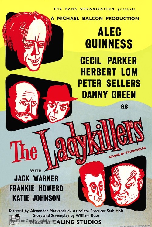 The Ladykillers - British Movie Poster