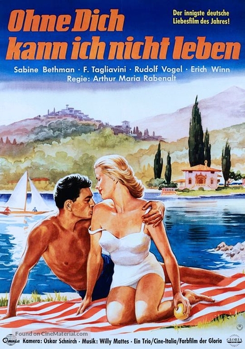 Vento di primavera - German Movie Poster
