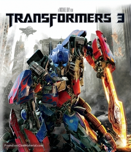 Transformers: Dark of the Moon - Polish Blu-Ray movie cover