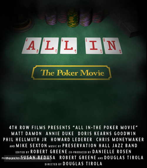 All In: The Poker Movie - Movie Poster