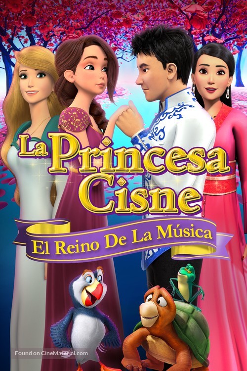 The Swan Princess: Kingdom of Music - Spanish Movie Cover