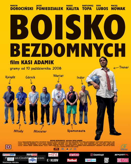 Boisko bezdomnych - Polish Movie Poster