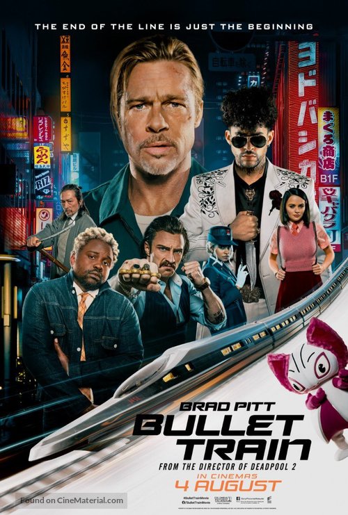 Bullet Train - Malaysian Movie Poster