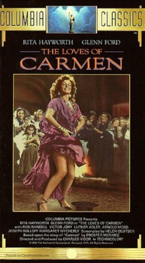 The Loves of Carmen - Movie Cover