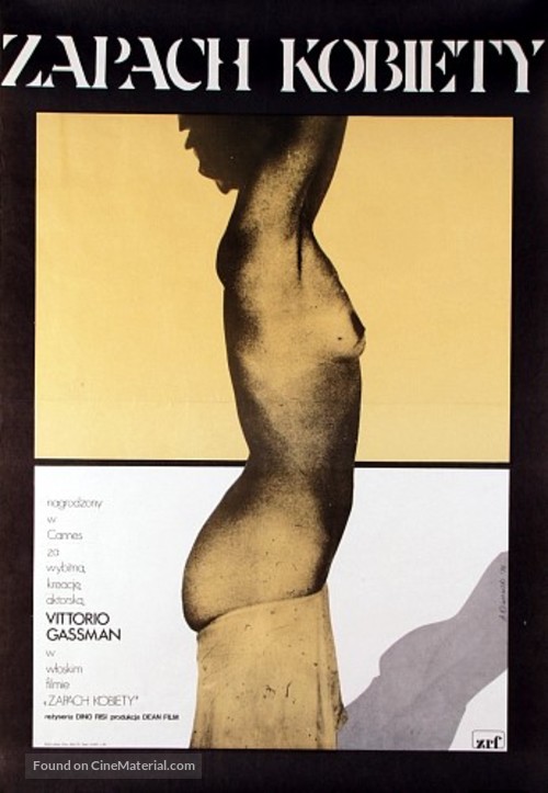 Profumo di donna - Polish Movie Poster