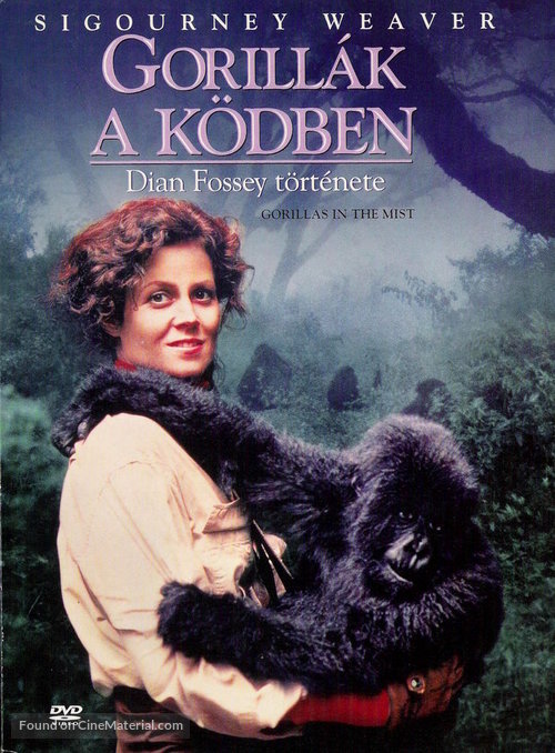 Gorillas in the Mist: The Story of Dian Fossey - Hungarian Movie Cover