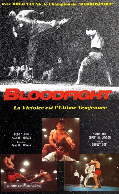 Bloodfight - French VHS movie cover