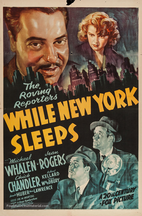 While New York Sleeps - Movie Poster