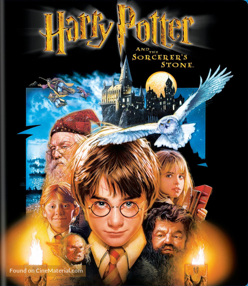 Harry Potter and the Philosopher&#039;s Stone - Blu-Ray movie cover