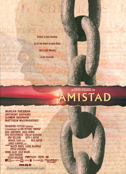 Amistad - German Movie Poster