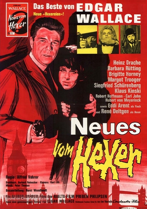 Neues vom Hexer - German Movie Poster
