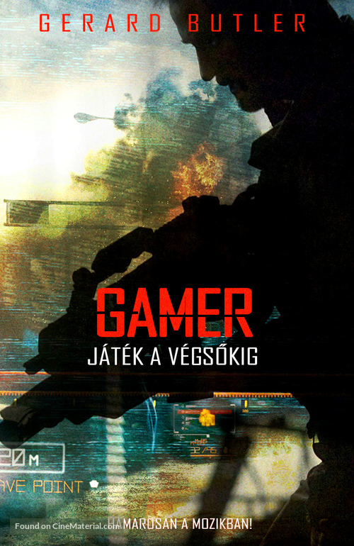 Gamer - Hungarian Movie Poster