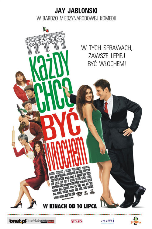 Everybody Wants to Be Italian - Polish Movie Poster