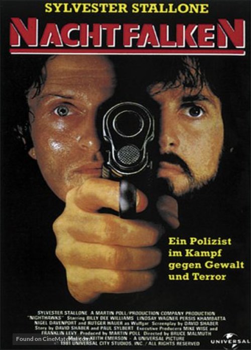 Nighthawks - German Movie Poster