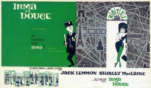 Irma la Douce - British Movie Poster