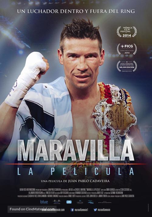 Maravilla, la pel&iacute;cula - Argentinian Movie Poster