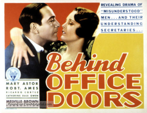 Behind Office Doors - Movie Poster