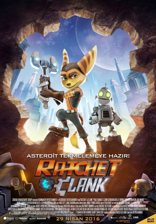 Ratchet and Clank - Turkish Movie Poster