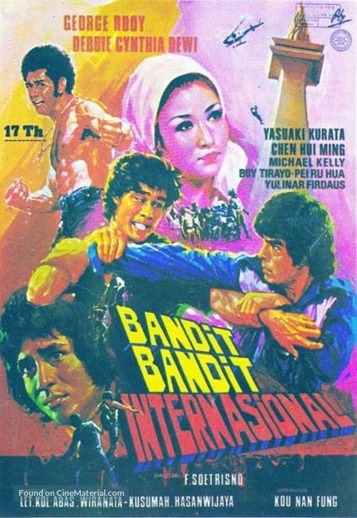 Bandit-bandit internasional - Indonesian Movie Poster