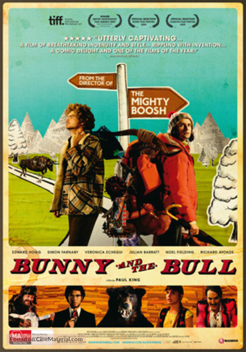 Bunny and the Bull - Australian Movie Poster