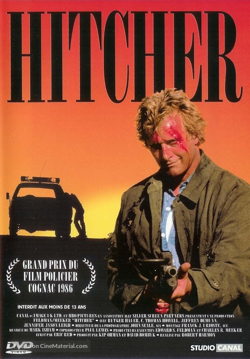 The Hitcher - French DVD movie cover