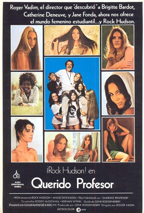 Pretty Maids All in a Row - Spanish Movie Poster