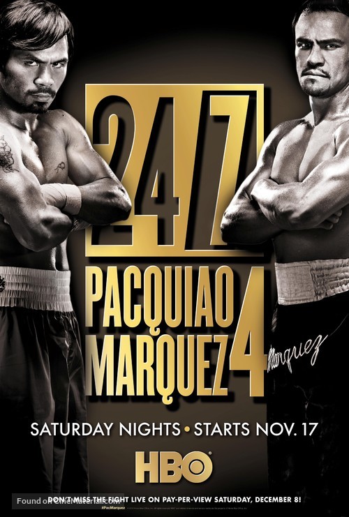 &quot;24/7 Pacquiao/Marquez 4&quot; - Movie Poster