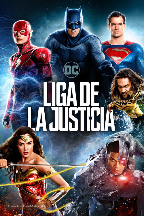 Justice League - Argentinian Movie Cover