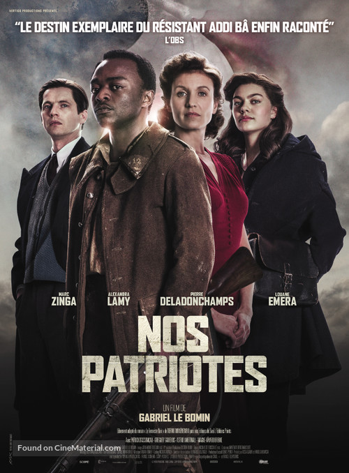 Nos patriotes - French Movie Poster