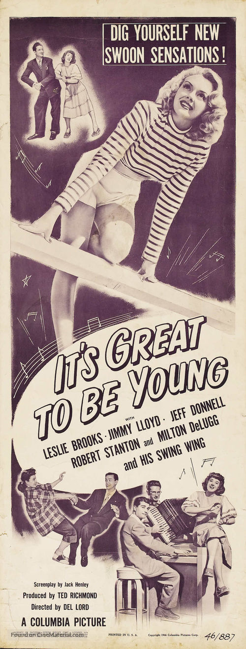 It&#039;s Great to Be Young - Movie Poster