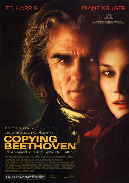 Copying Beethoven - Spanish Movie Poster