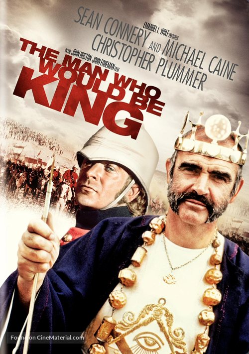 The Man Who Would Be King - DVD movie cover