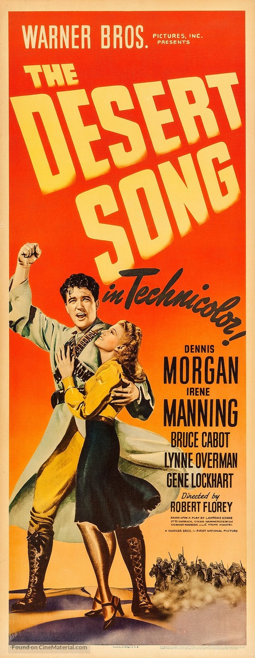 The Desert Song - Movie Poster