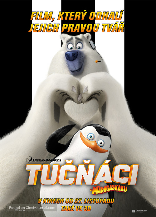 Penguins of Madagascar - Czech Movie Poster