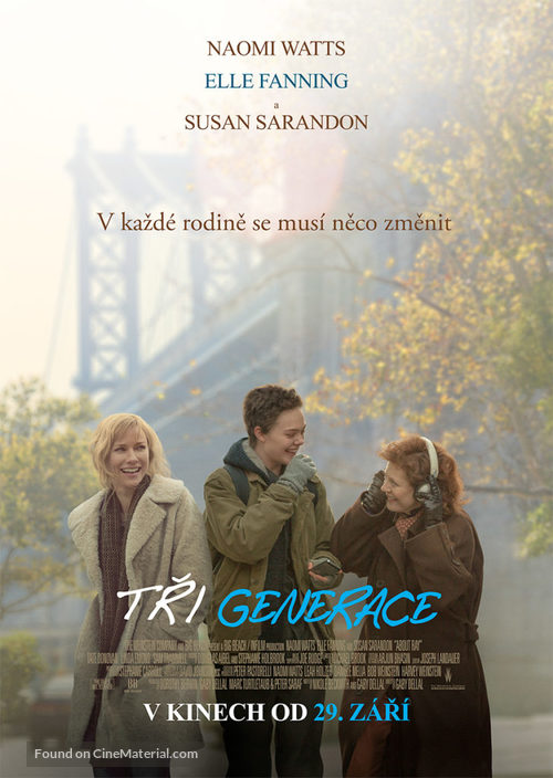 3 Generations - Czech Movie Poster