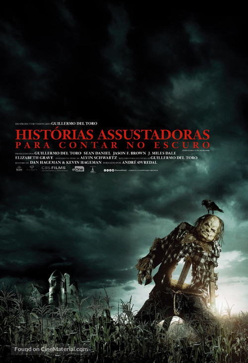 Scary Stories to Tell in the Dark - Brazilian Movie Poster