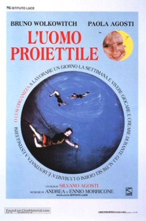 L&#039;uomo proiettile - Italian Movie Poster
