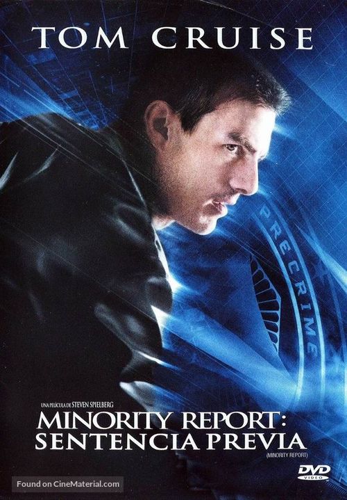 Minority Report - Argentinian Movie Cover