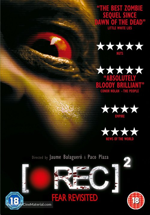 [Rec] 2 - British DVD movie cover
