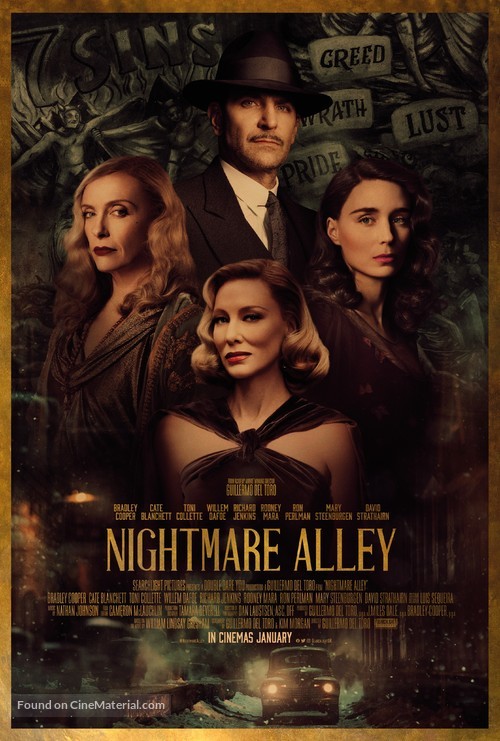 Nightmare Alley - British Movie Poster
