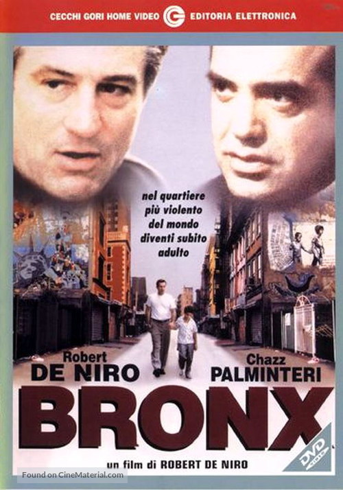 A Bronx Tale - Italian DVD movie cover