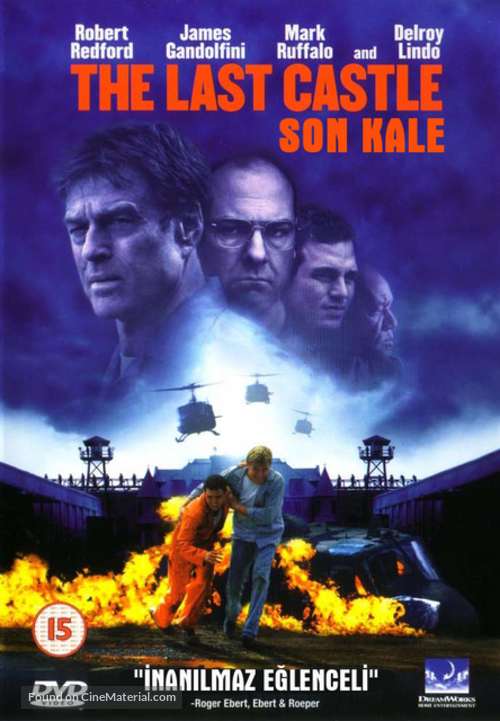 The Last Castle - Turkish DVD movie cover