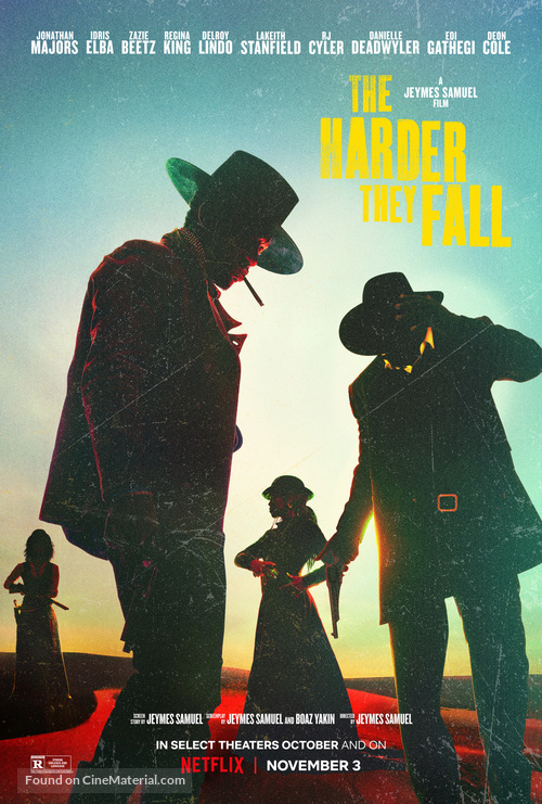 The Harder They Fall - Movie Poster