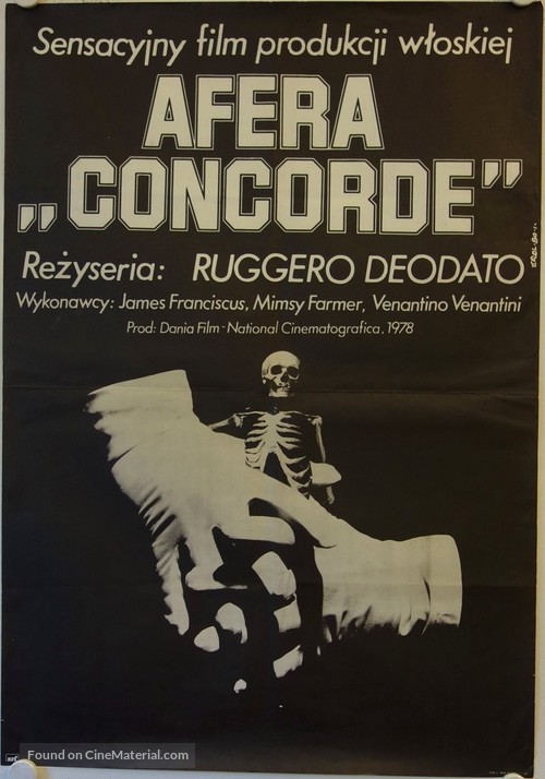 Concorde Affaire &#039;79 - Polish Movie Poster